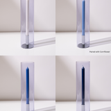 BLUE | Glass Sleeve Hire