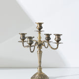 5-ARM | Antique Gold Candelabra Hire