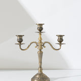 3-ARM | Antique Gold Candelabra Hire