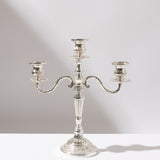 3-ARM | Antique Silver Candelabra Hire