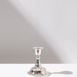 SHORT |Silver Antique Candle Holder Hire