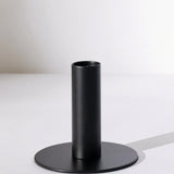 BLACK | Plated Candle Holder Hire