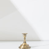 SHORT | Antique Gold Candle Holder Hire