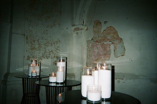 Sandwax Candle Hire | Table Collection